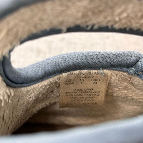 Bogs Baby Blue Woodland Insulated Rain Boots Waterproof Winter Boot Size 7 - Picture 8 of 10